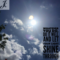 Shine through